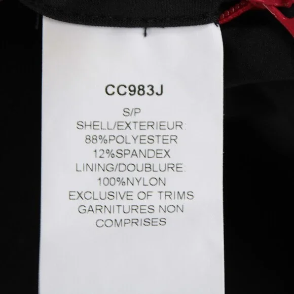 Cardinal of Canada NWT Polyester Blend Down Coat Size Small US In Solid Black